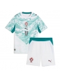 Otroške Nogometnih dresov Portugalska Rafael Leao #17 Gostujoči SP 2026 Kratki rokavi (+ hlače)